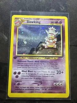 Pokemon TCG - Slowking #14 - Neo Genesis (2000) - Holo - NM - Image 1