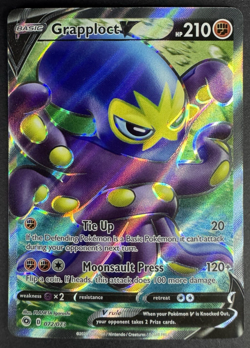 Grapploct V 072/073 - Holo Ultra Rare - Champions Path - Pokemon TCG - NM - Image 1