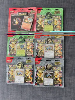 Pokemon TCG Ascended Heroes 1x Triple Blister 5x Two Pack Blisters - Image 1