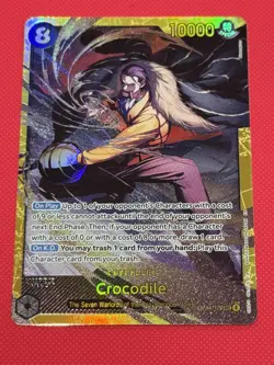 ONE PIECE CCG | Crocodile OP14-120 (SEC) THE AZURE SEA'S SEVEN | ENGLISH - Image 1