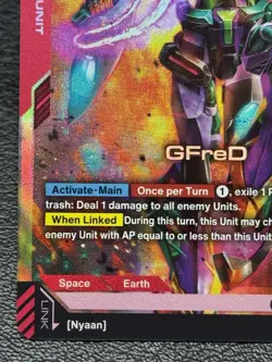GFreD GD03-035 LR - Gundam TCG: Steel Requiem - English NM - Image 5