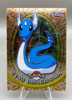 2000 Topps Chrome Pokemon Series 2 #148 Dragonair - Image 1
