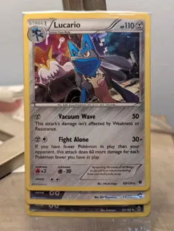 Pokemon Lucario 63/124 w/ Bisharp 64/114 & Zoroark 91/162 Sealed Promo Pack NM - Image 2