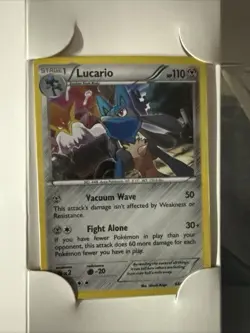 Pokemon Lucario 63/124 w/ Bisharp 64/114 & Zoroark 91/162 Sealed Promo Pack NM - Image 1