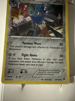 Pokemon Lucario 63/124 w/ Bisharp 64/114 & Zoroark 91/162 Sealed Promo Pack NM - Image 4