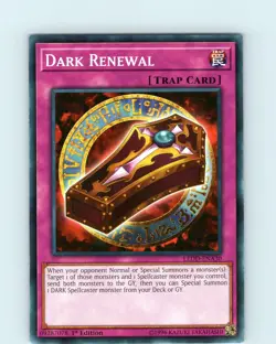 Yu-Gi-Oh TCG Dark Renewal LEDD-ENA30 1st Edition Regular Common Card NM - Image 1