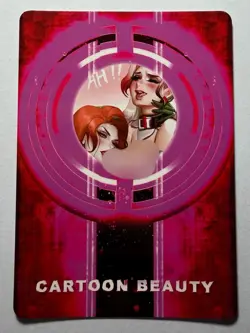 SEXY HEROINE WAIFU Ivy & Harley BATMAN DC ACG PREMIUM HOLO CARD NM - Image 2