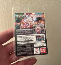 One Piece Monkey D. Luffy US College Basketball Card PROMO SEALED IN HAND!!! - Image 2