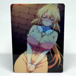 Princess Knight Catue Nina Dragundaala Goddess Anime Waifu ACG Foil Card - Image 1