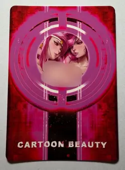 SEXY HEROINE WAIFU Lux & Miss Fortune LEAGUE OF LEGENDS ACG PREMIUM HOLO CARD NM - Image 2