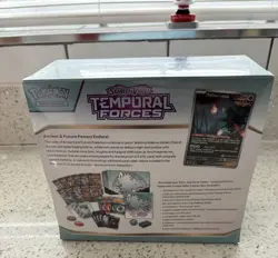 Pokemon TCG Temporal Forces Pokemon Center Elite Trainer Box ETB Walking Wake - Image 4