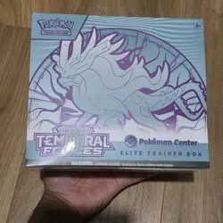 Pokemon TCG Temporal Forces Pokemon Center PC ETB Elite Trainer Box Walking Wake - Image 1