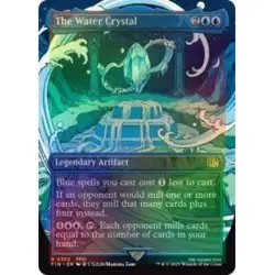 Foil The Water Crystal (borderless) M/NM Magic: The Gathering MTG Final Fantasy - Image 1