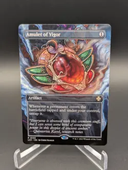 Amulet of Vigor (Borderless) Commander: the Lost Caverns of Ixalan Regular - Image 1