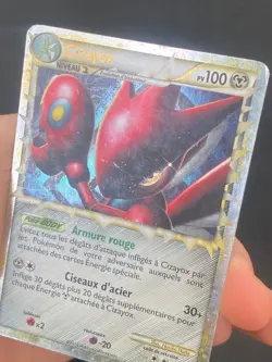 CARTE POKEMON CIZAYOX PRIME 84/90 FR ULTRA RARE HS INDOMPTABLE - GD - Image 2