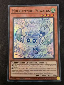 Yu-Gi-Oh! RA04-DE050 Mulreizendes Fuwalos Super Rare NM 1st - Image 1