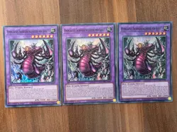 3x Yu-Gi-Oh! MZTM-DE005 Himmlisches Skorpionungeheuer von Serket Super Rare NM - Image 1