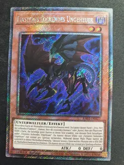 Yu-Gi-Oh! RA03-DE027 Finsteres lockendes Ungeheuer Platinum SecR NM 1st - Image 1