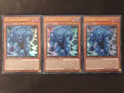 3x Yu-Gi-Oh! RA03-DE019 Gefahr! Bigfoot! Ultra Rare NM 1st v2 - Image 1
