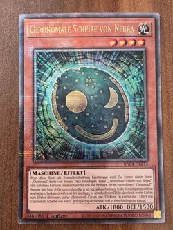 Yu-Gi-Oh! RA04-DE213 Chronomale Scheibe von Nebra 25th QCSR NM 1st - Image 1