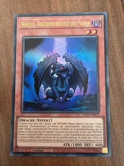 Yu-Gi-Oh! ALIN-DE019 Nebulus Drachenherrscher der Pannen Ultra Rare NM 1st - Image 1