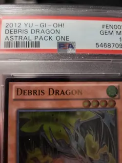 Yu-Gi-Oh! PSA 10 - Ultimate Rare - Debris Dragon - AP01-EN002 - Image 5