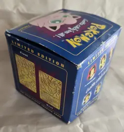 1999 BURGER KING LIMITED EDITION 23K GOLD-PLATED POKEMON TRADING CARD JIGGLYPUFF - Image 4