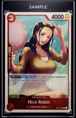 Nico Robin ST21-010 | One Piece TCG: EX Gear 5 English — Holo Foil NM - Image 1