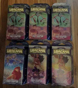 Disney Lorcana | The First Chapter Starter Decks | Set of 6 - Image 1