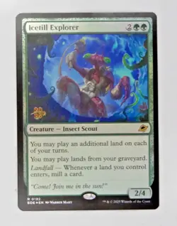 Icetill Explorer Foil Promo — MTG Edge of Eternities | Rare 192 - Image 1
