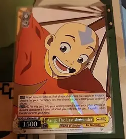 Weiss Schwarz Avatar the Last Airbender ATLA/WX04-001RR AANG, THE LAST AIRBENDER - Image 1