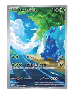 Pokemon TCG Heracross 194/193 Illustration Rare Card Paldea Evolved (EN) - Image 1