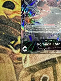 Roronoa Zoro OP12-020 Alt Art Leader Legacy of the Master English NM One Piece - Image 3
