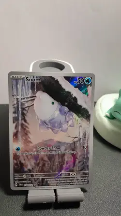 Snom 168/162 Illustration Rare - Sv05 Temporal Forces Pokemon TCG Card | NM - Image 1