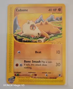 Rare Pokemon TCG Cubone Expedition Base Set 103/165, Regular Common Card-Mint - Image 1