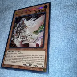 Fallen of The White Dragon 1st Edition Secret Rare NM Yu-Gi-Oh Card BPRO-EN024 - Image 2