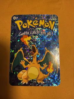 Charizard #006 - Vintage Vending Machine Prism Sticker 2000 - Pokemon Card - Image 1