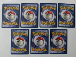 Pokemon TCG WOTC Black Star Promo Lot 7 Cards Vintage w/ Mew, Mewtwo, & Pikachu - Image 2