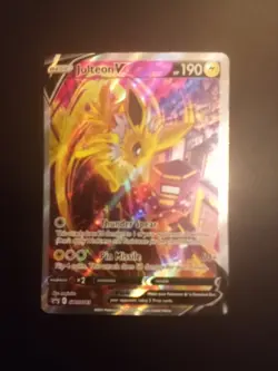 Jolteon V SWSH183 Sword & Shield Promo Pokemon Card - Image 1