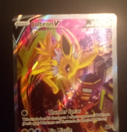 Jolteon V SWSH183 Sword & Shield Promo Pokemon Card - Image 3