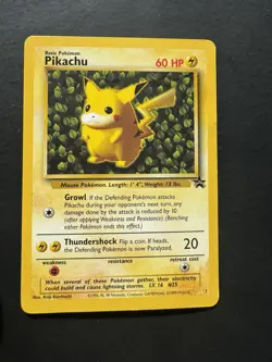 Pokemon Card – Pikachu – Black Star Promo #1 – WOTC – 1999 - Image 1