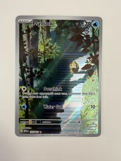 Pokemon TCG Psyduck Scarlet Violet-151 Holo Illustration Rare Card 175/165 NM-M - Image 1