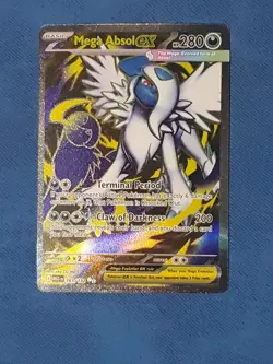 Pokemon Card Mega Absol ex 161/132 - Ultra Rare Full Art - Mega Evolution - Image 1