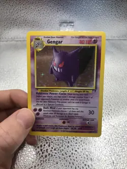 Gengar Legendary Collection Holo Rare Card 11/110 Pokemon 2002 TCG LP - Image 1