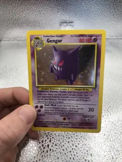 Gengar Legendary Collection Holo Rare Card 11/110 Pokemon 2002 TCG LP - Image 3
