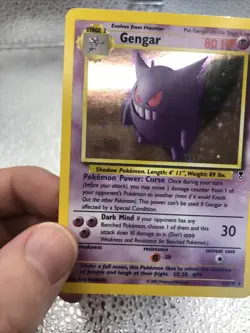 Gengar Legendary Collection Holo Rare Card 11/110 Pokemon 2002 TCG LP - Image 4