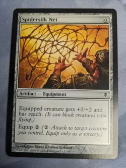 MTG Spidersilk Net Zendikar 206 Regular Common Near Mint NM - Image 3