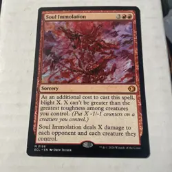 Soul Immolation - Lorwyn Eclipsed - ECL MTG - Image 1