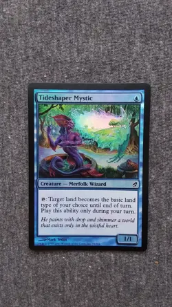Tideshaper Mystic *FOIL* - Lorwyn - Magic the Gathering - MTG - LRW - Image 1
