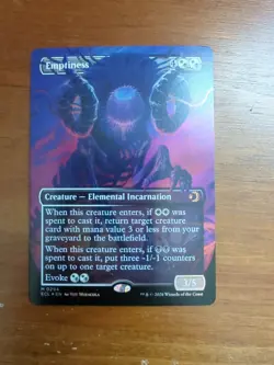 Emptiness (Borderless) Lorwyn Eclipsed Foil - Image 1